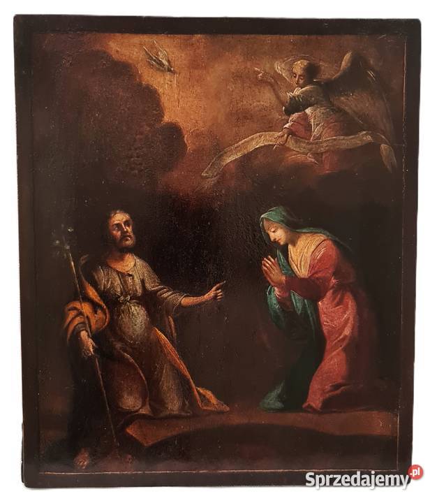 Ikona Zwiastowanie Najświętszej Marii Panny 0037 Malarstwo