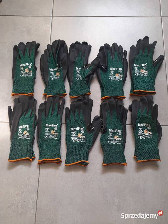 10 par rękawiczek roboczych antyprzecienciowych Goleniów