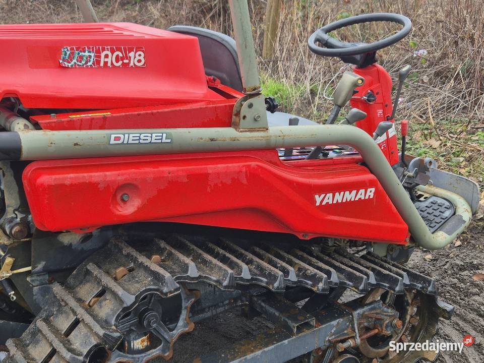 Traktorek traktor YANMAR AC18D 18 z Małuszyn