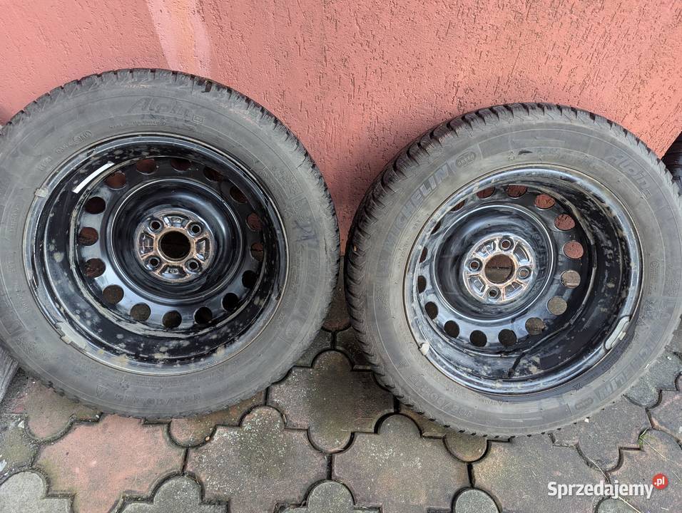 Felgi koła stal R15 czujniki nakrętki Toyota Widawa
