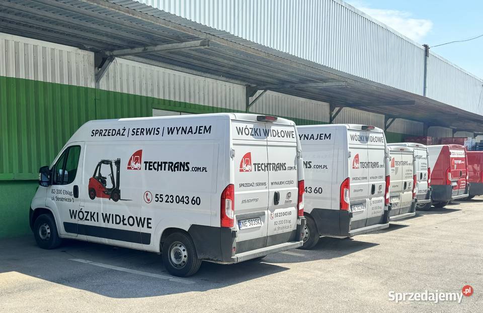 Linde H35 wózek widłowy używany 35 t Triplex Magazynowanie pomorskie Gdynia