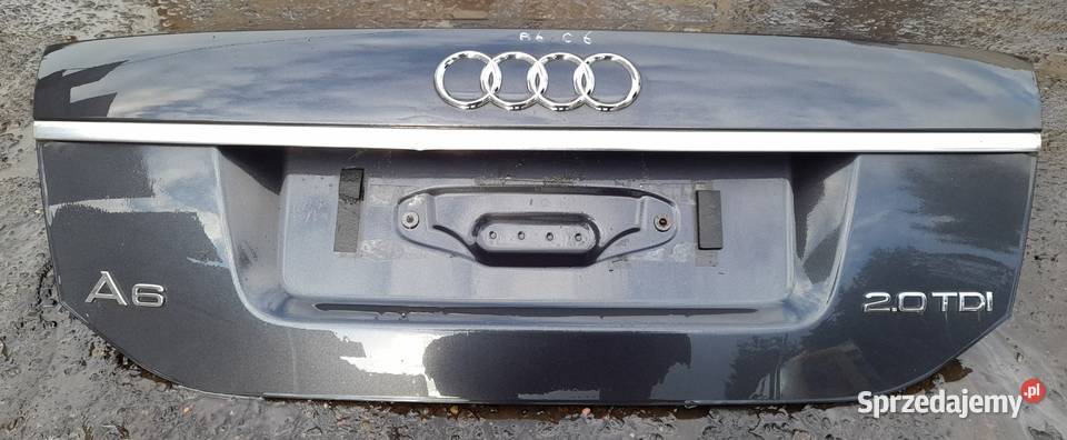 Tylna klapa Audi A6C6 osobowe Sieradz