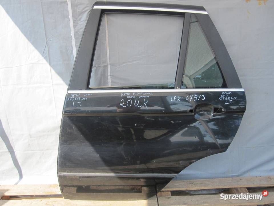 BMW X5 I E53 LIFT 04r drzwi lewe tył świętokrzyskie
