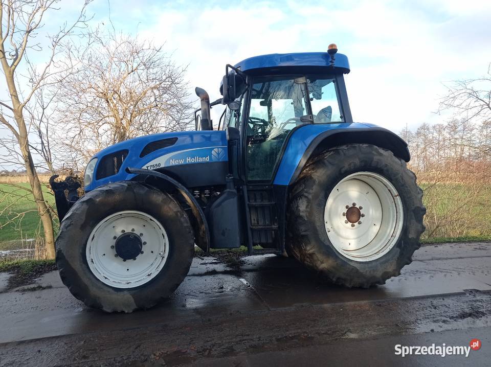 Holland T7550 WOM 540/1000 obr. warmińsko-mazurskie Nowakowo