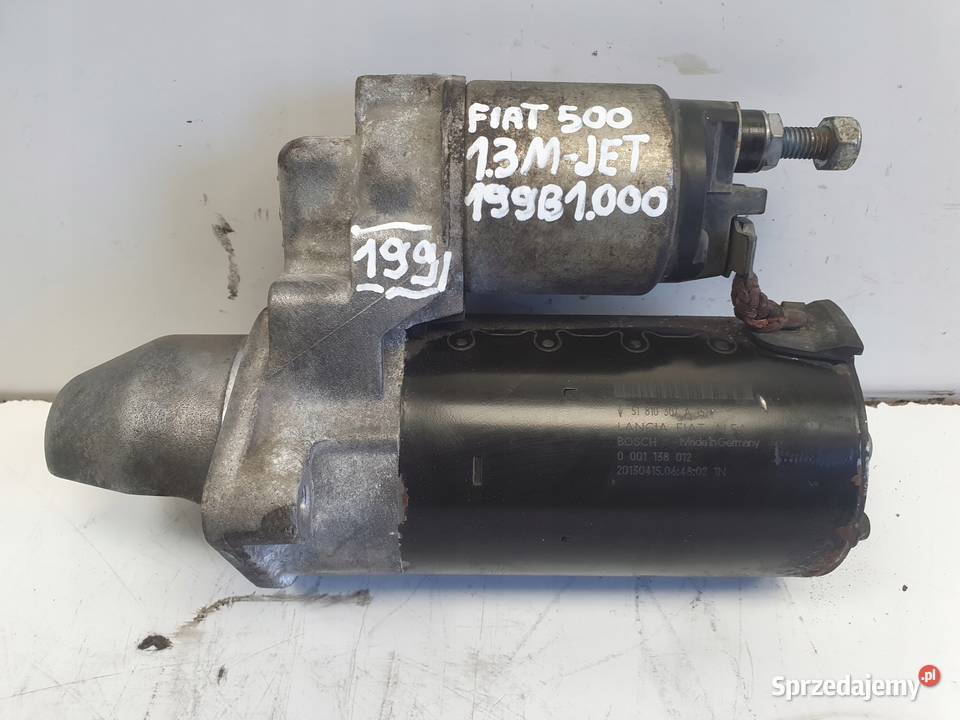 Fiat 500 13 MultiJet MJET ROZRUSZNIK bosch lubelskie Janów