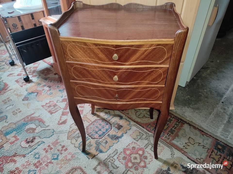 Komoda stylowa z lustrem do korytarza konsola Sypniewo