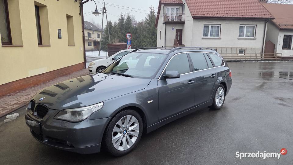 BMW E60 525D SUPER STAN FULL ORYGINALNY NISKI Seria 5 małopolskie Gdów
