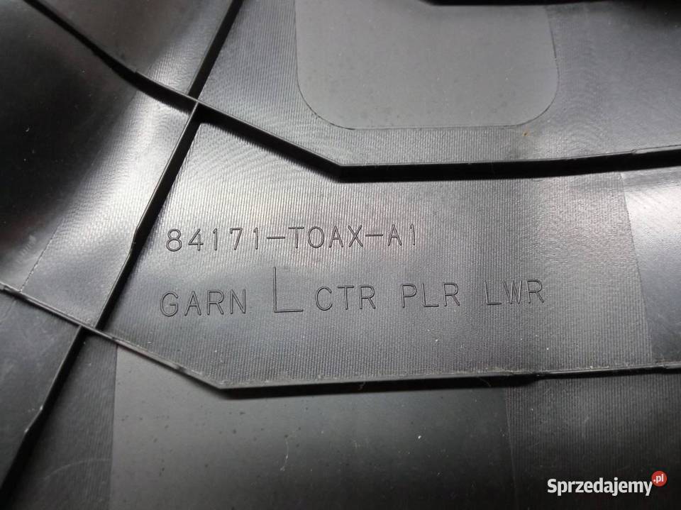 OSŁONA SŁUPKA B LEWA PRAWA KOMPLET Honda CRV IV osobowe sprzedam