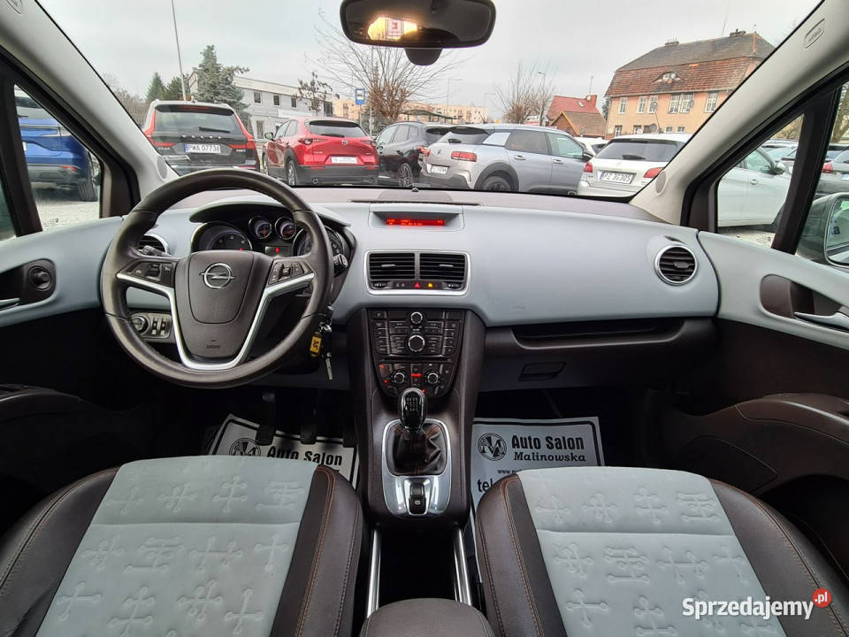 Opel Meriva Klimatyzacja Półskóry Tempomat elektryczne lusterka wielkopolskie Wągrowiec sprzedam