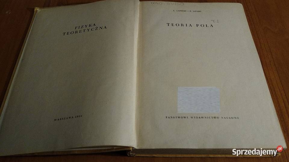 Teoria pola L Landau i E Lifszic fIZYKA twarda Gdańsk