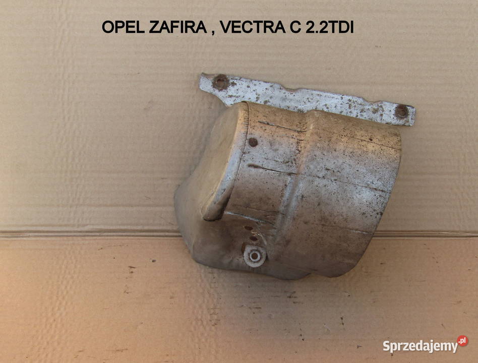 OSŁONA TERMICZNA KLEKTORA WYDECHOWEGO OPEL osobowe łódzkie Mysłaków