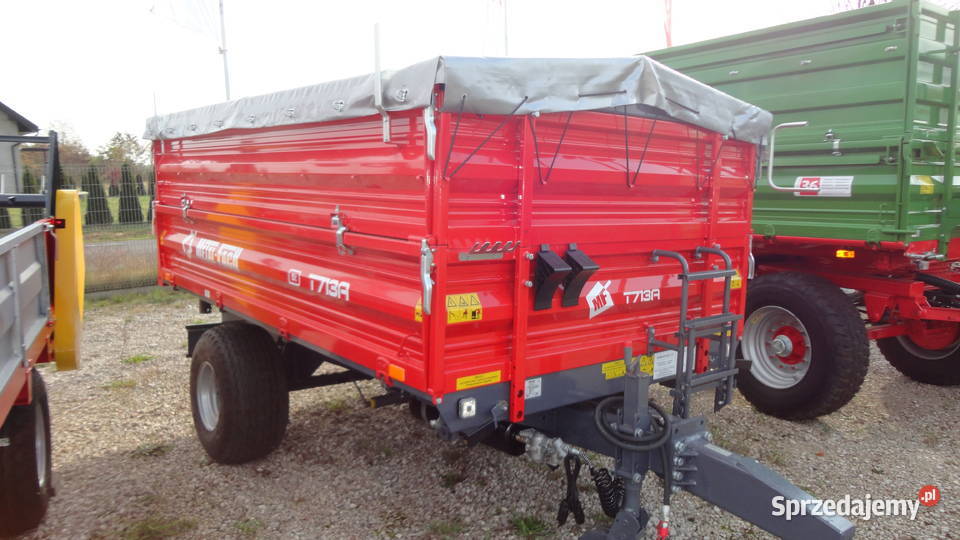 Przyczepa jednoosiowa MetalFach T703A1 5T Sulejów sprzedam