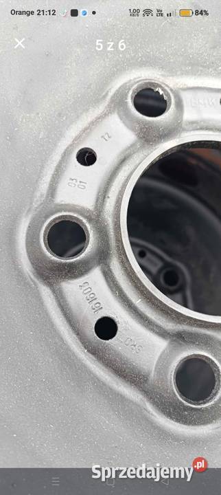 Felgi stalowe 16 do BMW