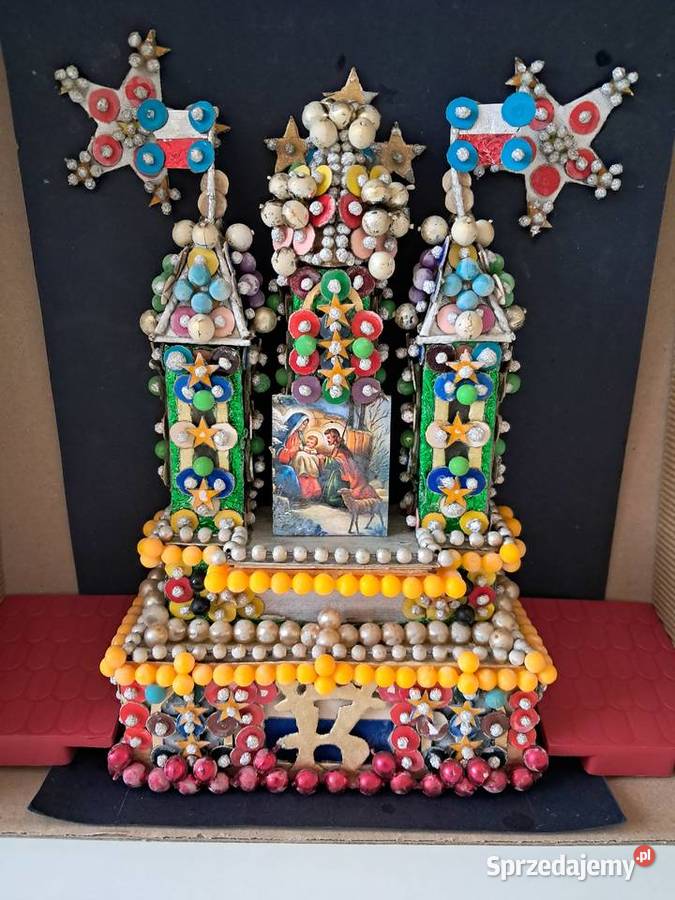 Szopka krakowska mała do sprzedania wielokolorowy Kraków