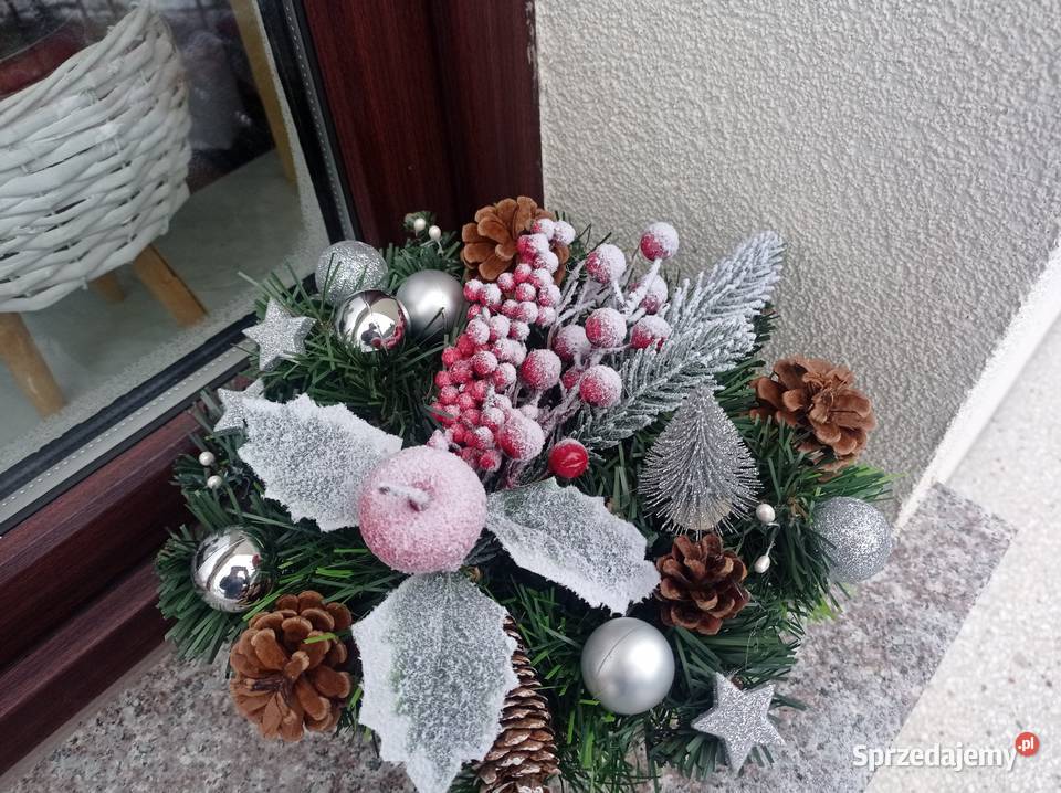 Stroik świąteczny na cmentarz Rzepiennik Suchy