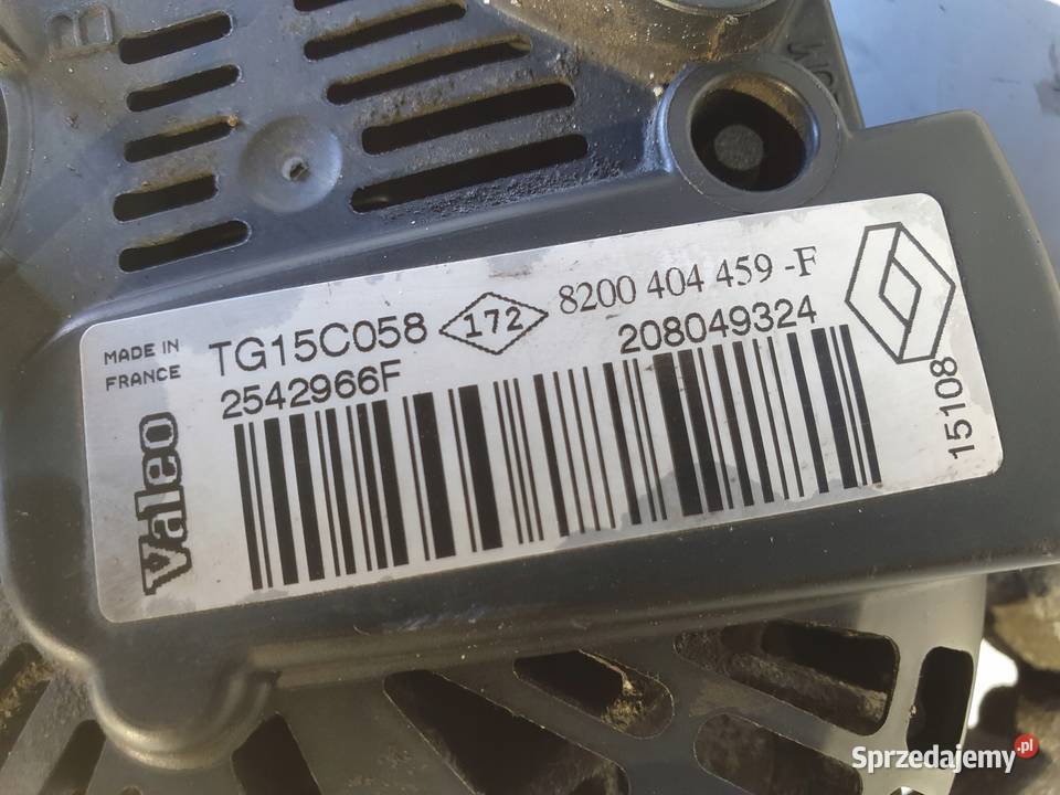 ALTERNATOR Renault Trafic II Opel Vivaro 20 DCI osobowe lubelskie Chełm