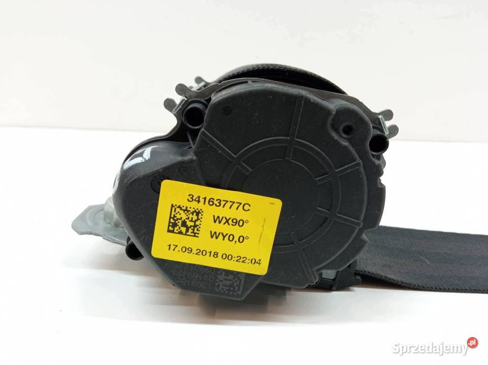 PAS BEZPIECZEŃSTWA LEWY TYŁ 34163777C Skoda