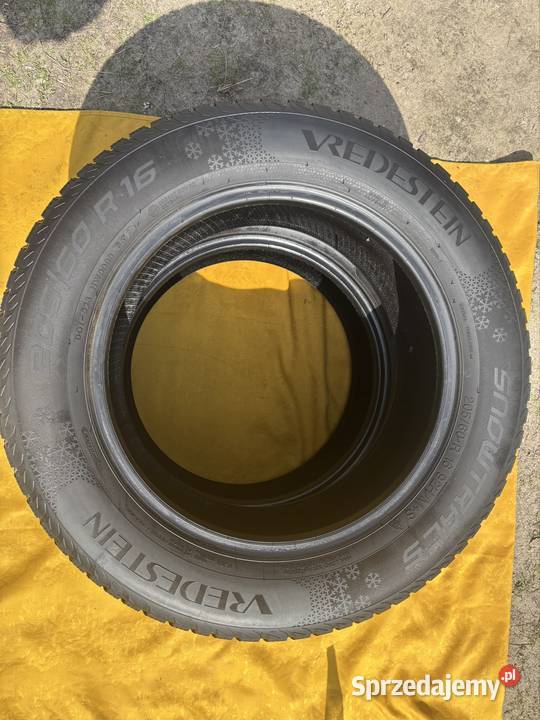 10x opony zimowe R16 używane stan 225 Staszów sprzedam
