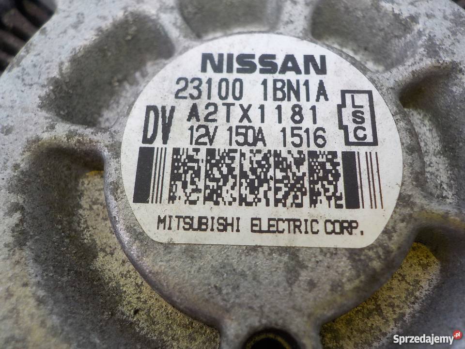 ALTERNATOR INFINITI QX70 FX30d 30d 231001BN1A