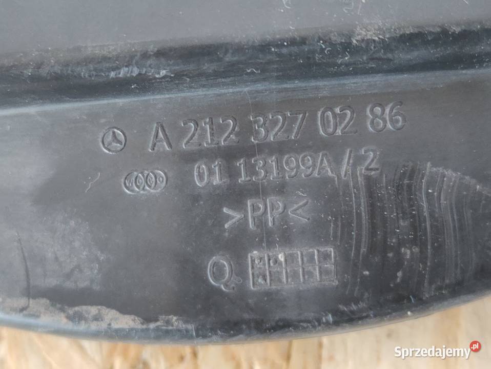 Osłona Amortyzatora Przód Mercedes EKlasa W212 Osłony i odboje Pleszew