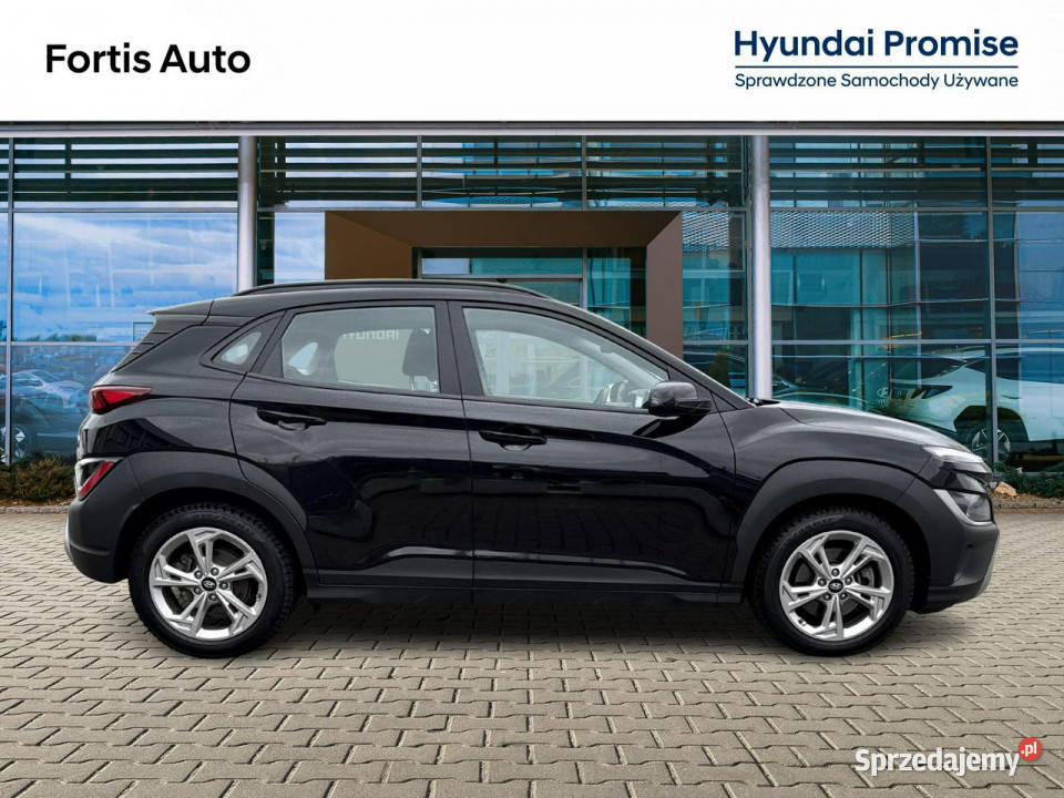 Hyundai Kona 16 TGDi 4WD 198 Automat 7DCT Salon czarny