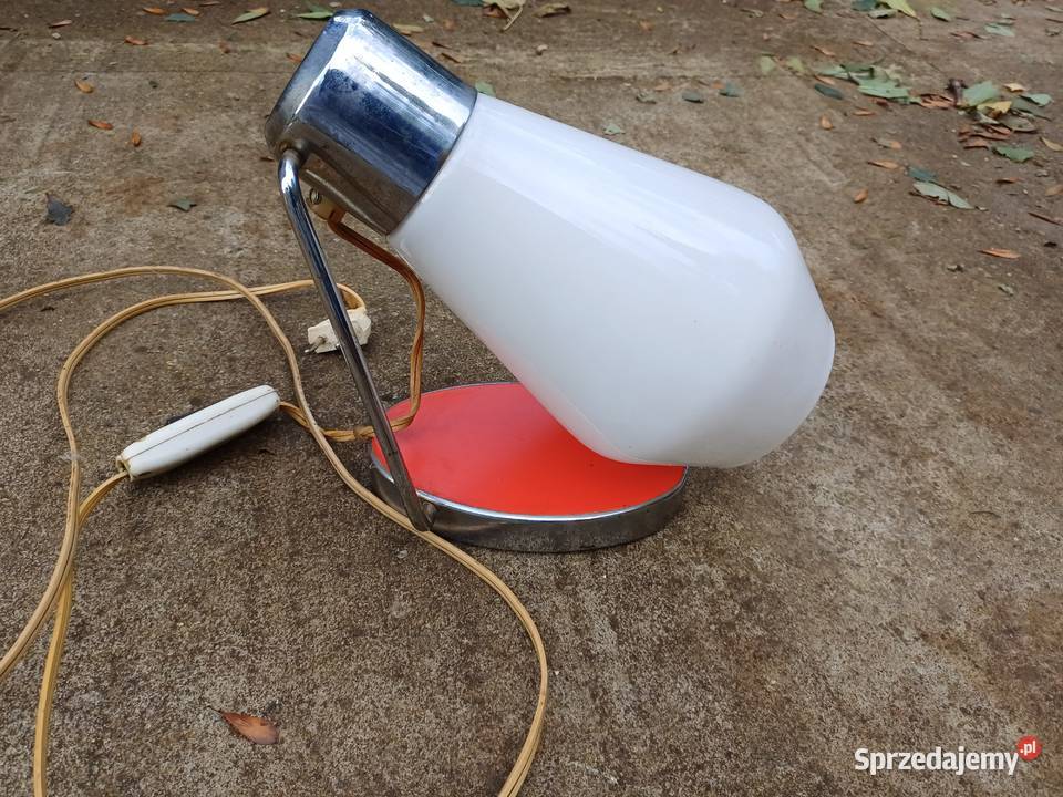 Retro lampka z 1967 firmy Drupol Czechoslowacja Lubań