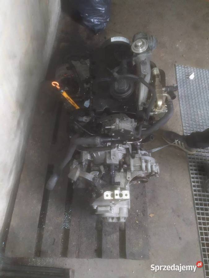 Silnik skrzynia VW Touran I 19TDI 115 BKC Silniki kompletne dolnośląskie Góra