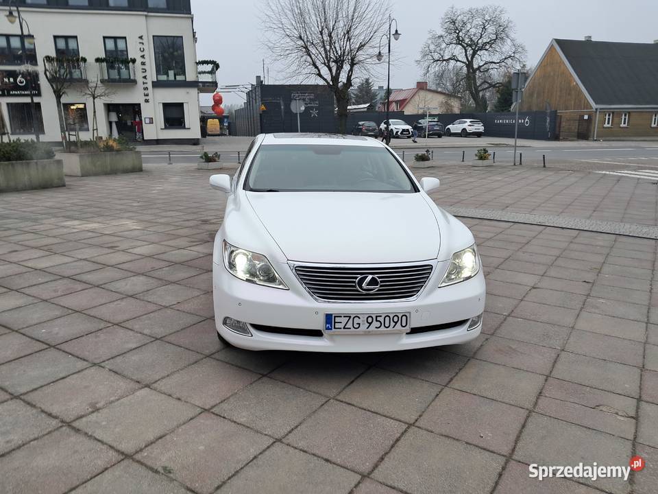 Piękny zadbany ikona komfortu Lexus Ls460 sprowadzony Motoryzacja Łódź