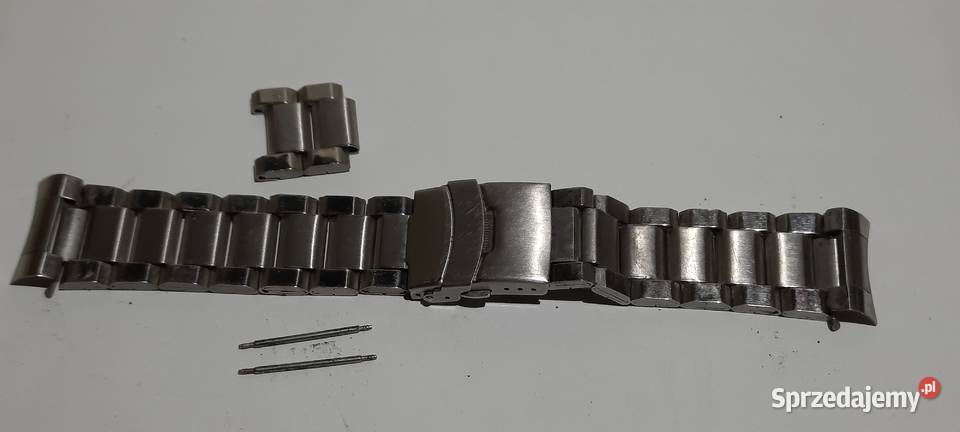 BRANSOLETKA DO ZEGARKA STALOWA n02 Warszawa