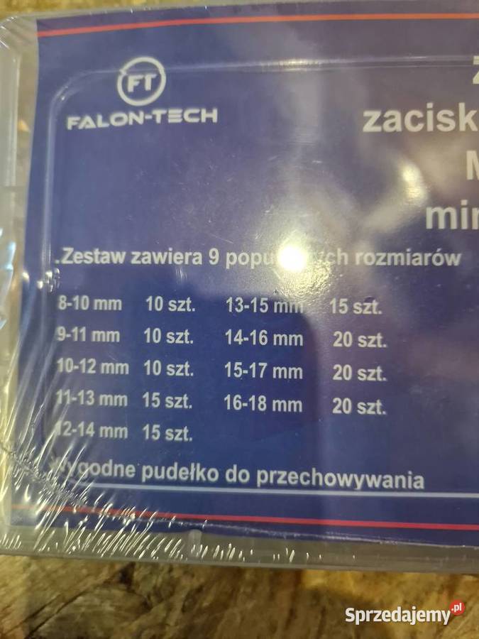 Opaski zaciskowe sprężynowe obejmy metalowe 135 Głogowa