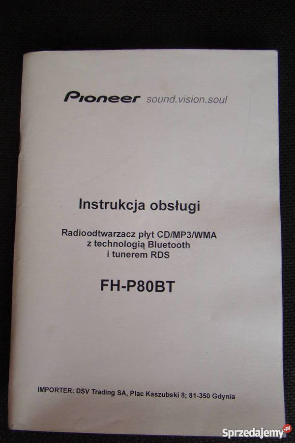 Radio samochodowe Pioneer FHP80BT Szczyrk