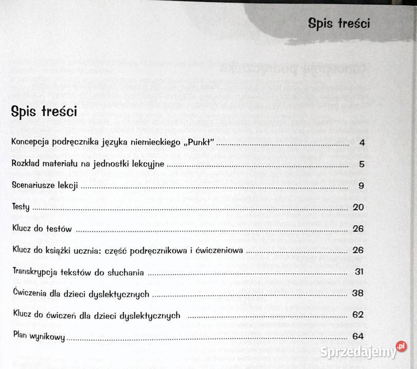 Punkt kl 6 Język niemiecki Książka nauczyciela Chełm