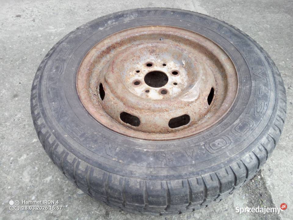Fiat 125p stare koło felga Polonez FSO auto podkarpackie
