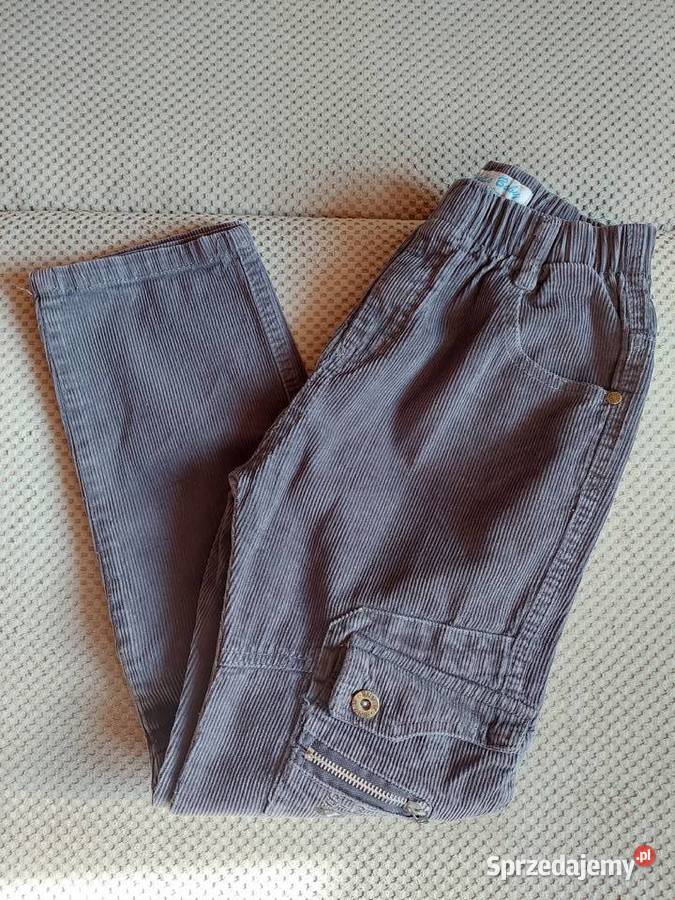 sztruksy dziecięce rozmiar 146