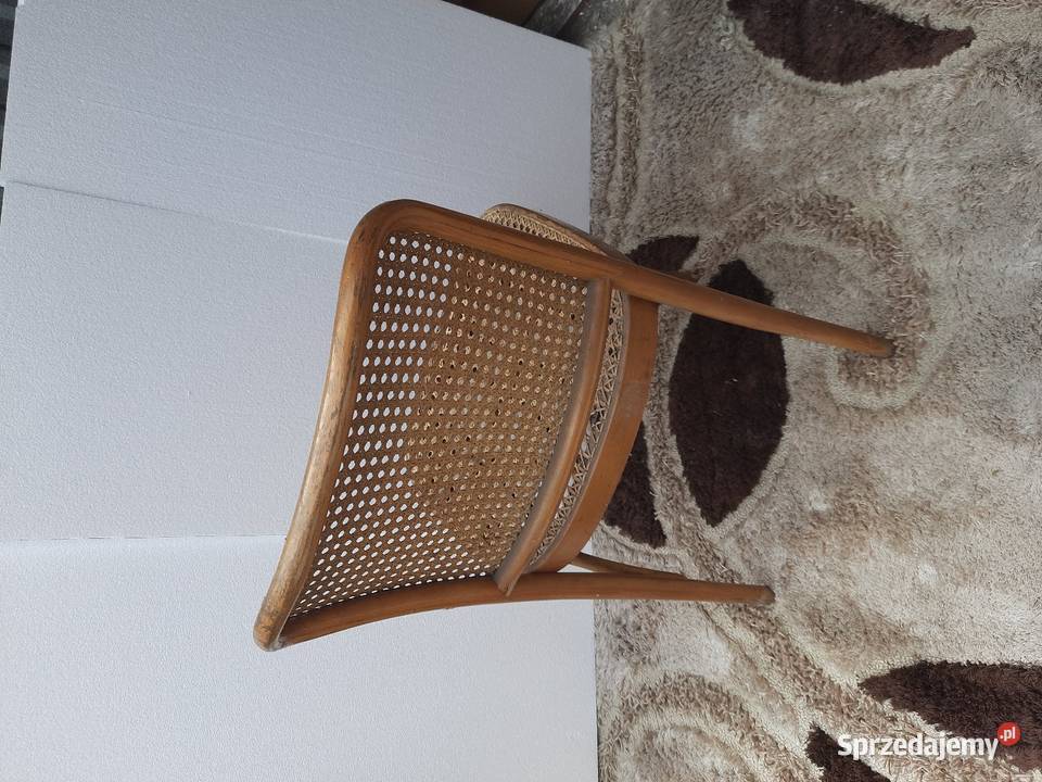 Krzeslo antyk wyplatane thonet Mundus Jasienica małopolskie