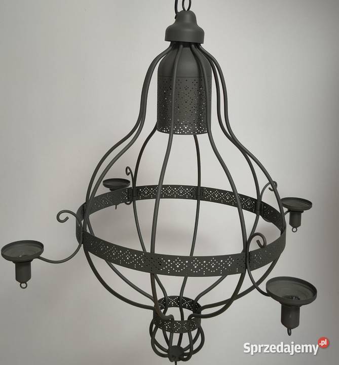 Żyrandol IKEA APPELVIKEN Lampa Loft na żarówkę i Wiączyń Dolny