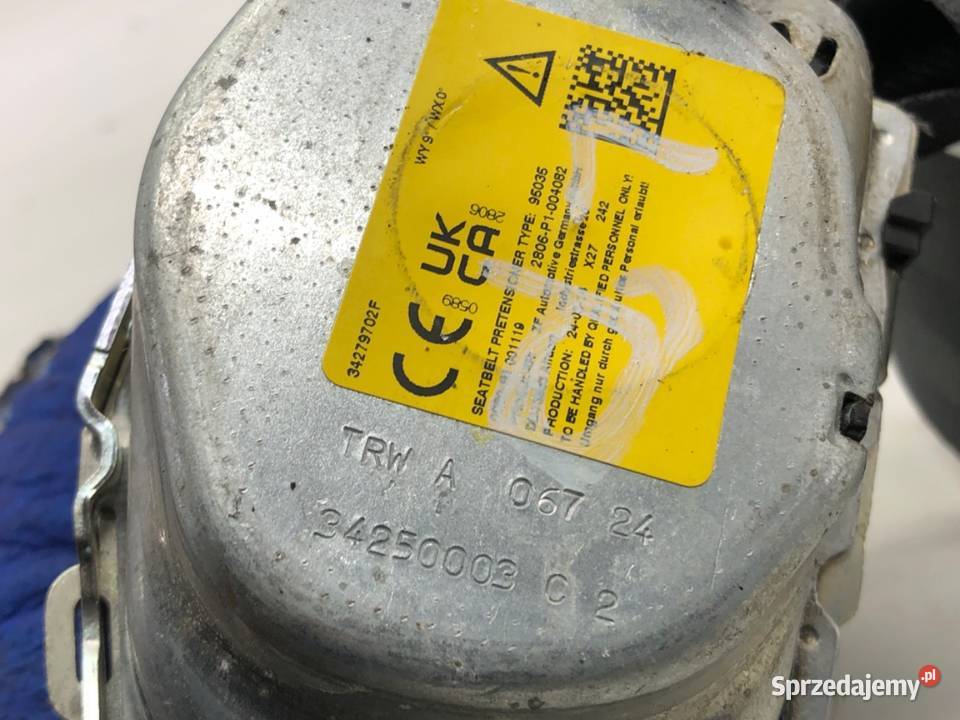 PAS BEZPIECZEŃSTWA LEWY PRZÓD SKODA KAMIQ LEWA