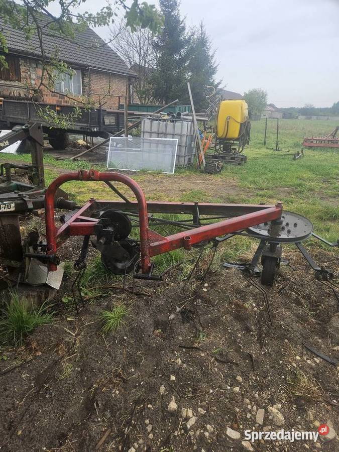 Opryskiwacz 300l 9m przetrzasacz pług konny nieuszkodzony Ożarowice