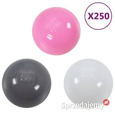 vidaXL Piłeczki do zabawy 250 koloroweSKU93491 Warszawa