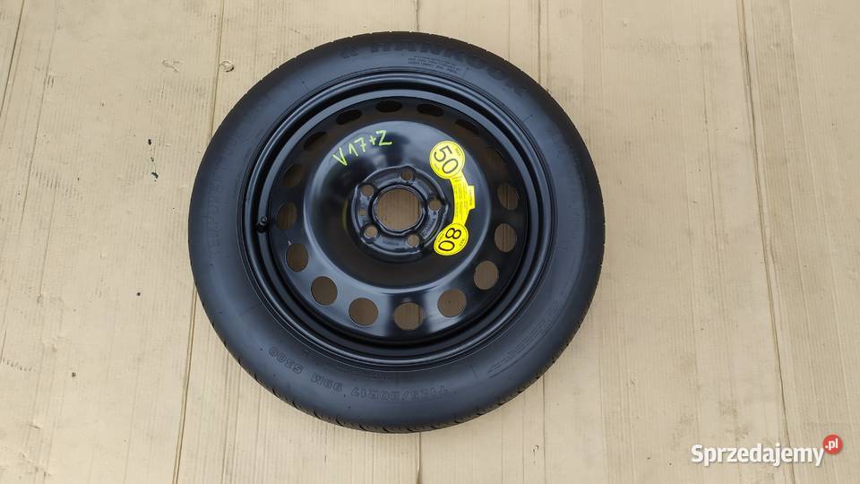 Orginał Koło dojazdowe 17 5x108 Volvo S60 V60 Miejska Górka