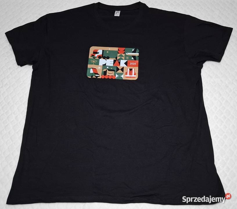 Koszulka krótki rękaw Tshirt czarna Amazon Sols