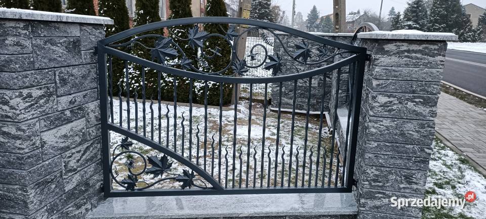 Brama kuta ocynk malowanie proszkowe grafit 7016 Radomsko sprzedam