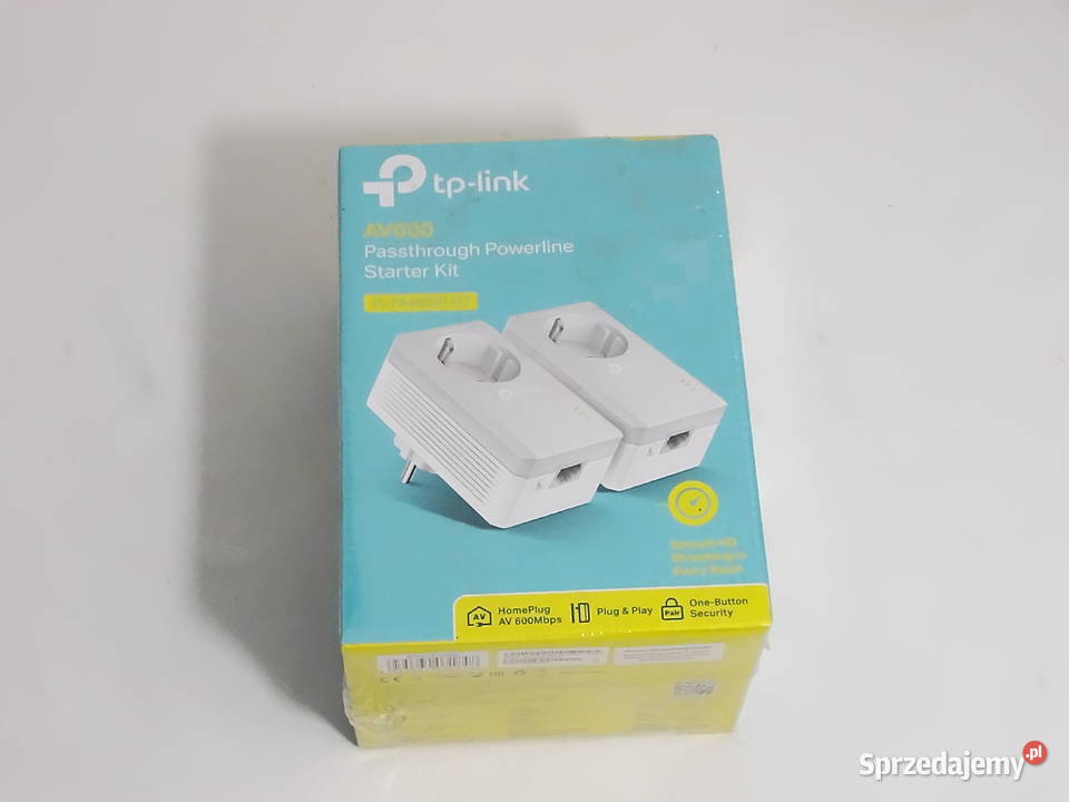 TPLink AV600 Passthrough Powerline Starter Kit lubelskie Biłgoraj