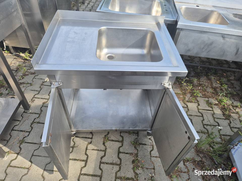 Zlew 1 Komorowy Gastronomiczny Z Szafką Z Ostrów Wielkopolski