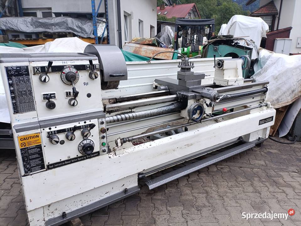 Tokarka do metalu 580x2000 frezarka wiertarka Maków Podhalański