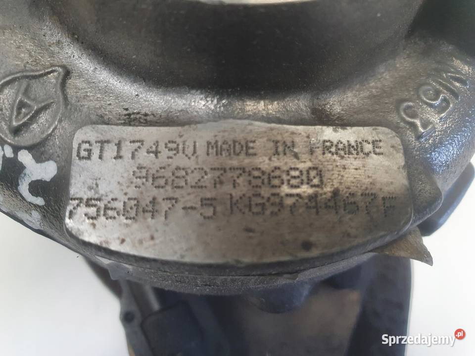 Peugeot 307 20 HDI TURBOSPRĘŻARKA turbo osobowe Janów sprzedam