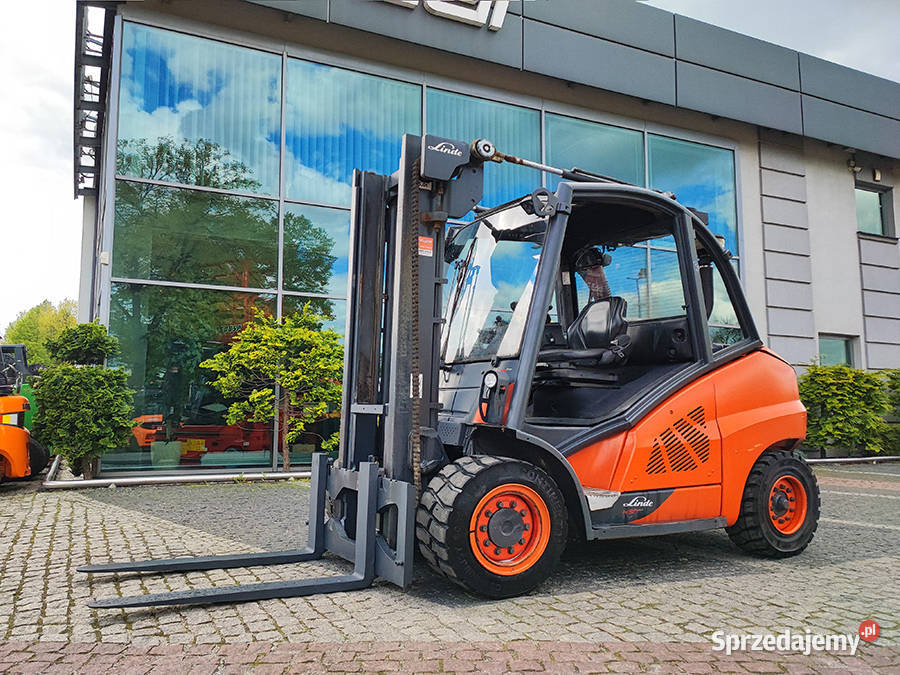 wózek widłowy Linde H50D02 diesel 5 t duplex 31 Kęty