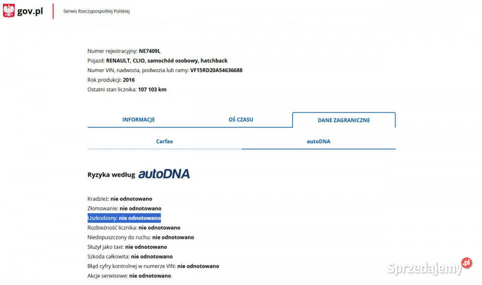 Renault Clio Benzyna Zarejestrowany Ubezpieczony warmińsko-mazurskie Elbląg