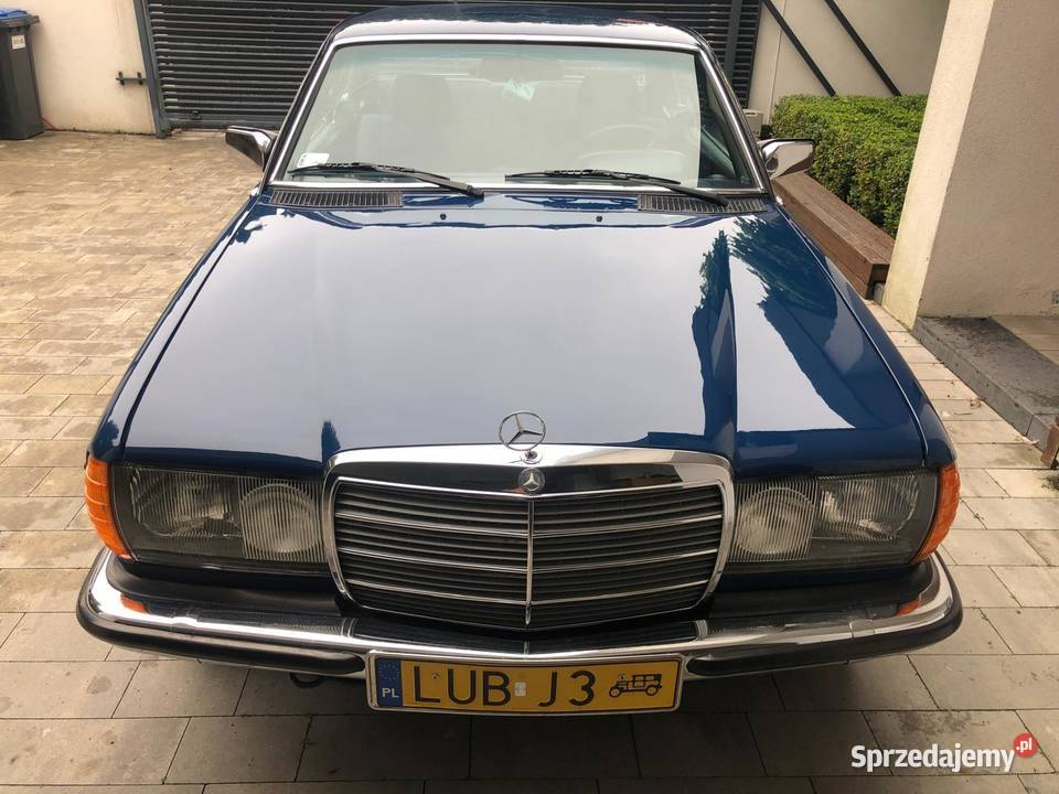Zabytkowy w123 coupe 230ce 1985r 136KM