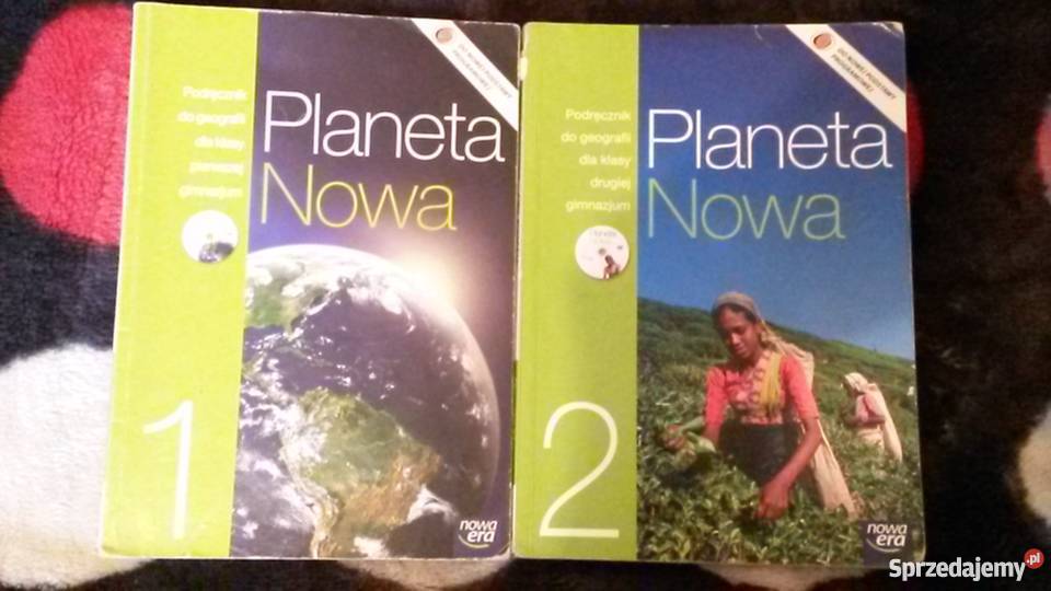 Planeta nowa 1. Geografia. Podręcznik, Planeta nowa 2. Geogr